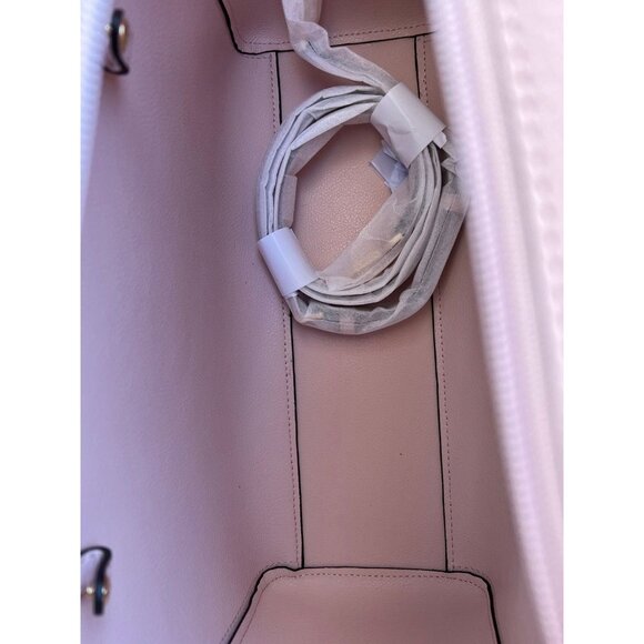 Michael Kors tote maisie 3 in 1 large bag clutch & crossbody Powder Blush - Picture 11 of 12